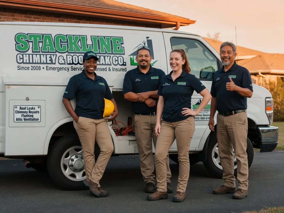 Chimney flashing repair company in Buffalo, OH